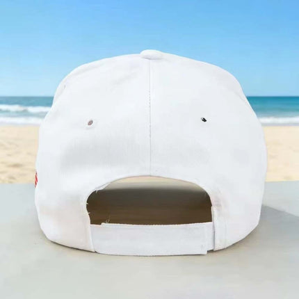 Adjustable USA Flag Baseball Cap 45-47 Embroidered Strapback Hat for Everyday Wear