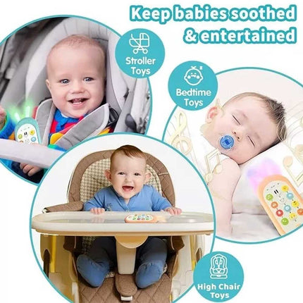 Baby Mobile Phone Toy Toddler Boy Girl Educational Cell Phone 12 Learning Modes