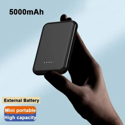 5000mAh For iPhone 14 13 Pro Portable Magnetic Power Bank Wireless Charging