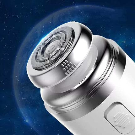 2 in 1 Mini Electric Shaver Portable Men Razor Nose Beard Clipper USB Trimmer