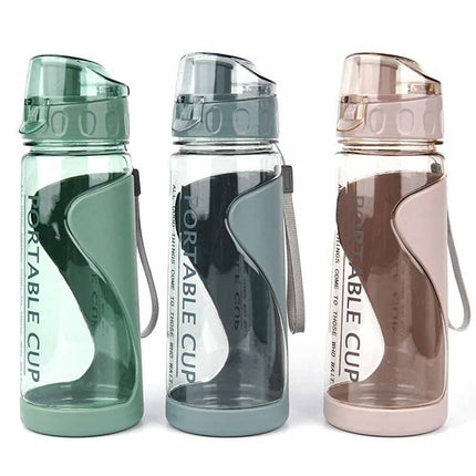 Unisex Portable Sports Water Bottle BPA Free Leakproof Gym Bottle Drink Mugs