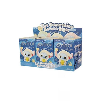 1Pc Stitch Eat Something Before Sleep Series Vinyl Figure Confirmed Blind Box
