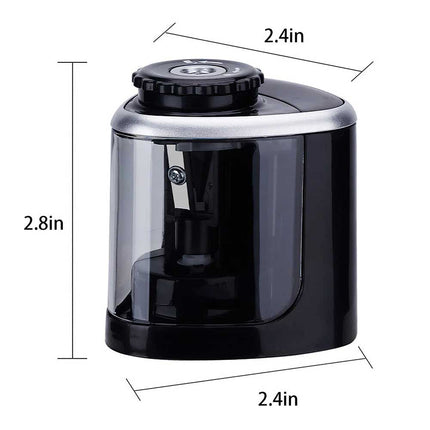 Electric Automatic Pencil Sharpener Battery Operated Kids School Office Gift