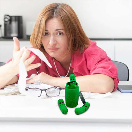 Novelty 3D Printed Pickles in Mason Jar Fun Tickle Pickle Gifts for Everyone