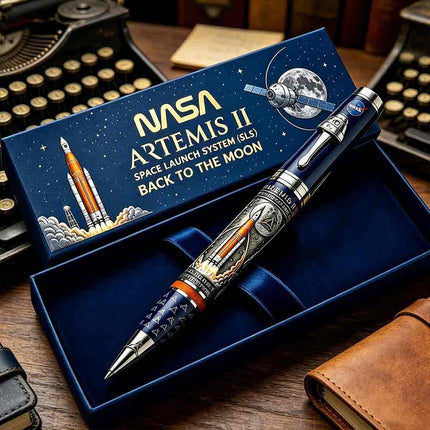 Artemis II Lunar Mission Commemorative Pen – Moon Exploration Souvenir Gift
