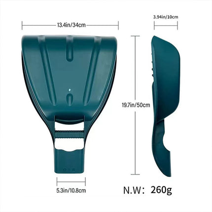 1x Leaf Grabbers With Handles Heavy Duty Garden Leaf Collector Set Garden Scoop Grabber