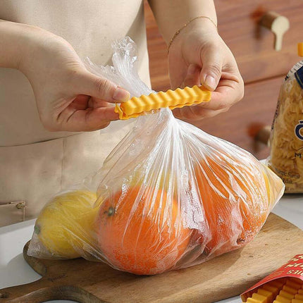 12Pcs Reusable Plastic Food Bag Sealing Clips, Kitchen Fridge & Freezer Storage