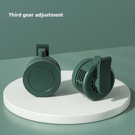 Mini Air Conditioning Fan 3 Speeds Waist Clip On Fan Portable for Outdoor Sports