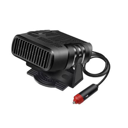 24V Portable Car Fan Heater Vehicle Heating Windscreen Defroster Demister 200W