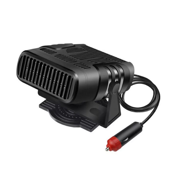 24V Portable Car Fan Heater Vehicle Heating Windscreen Defroster Demister 200W