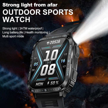 2025 Smart Watch for Men Women Waterproof Smartwatch Heart Rate Fitness Tracker