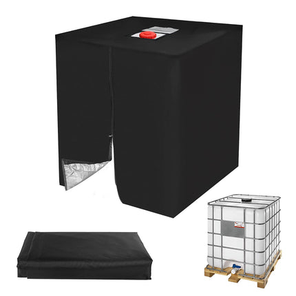 Heavy Duty IBC Water Tank Cover Waterproof For 1000L Container Sun UV Protective
