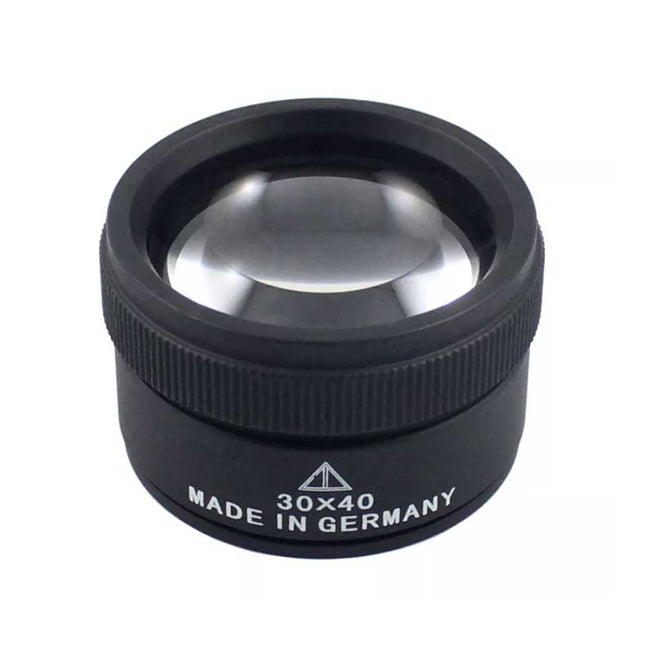 40X30 Magnifying Loupe Jewelry Eye Glass Magnifier Pocket Jewelers Repair Loop
