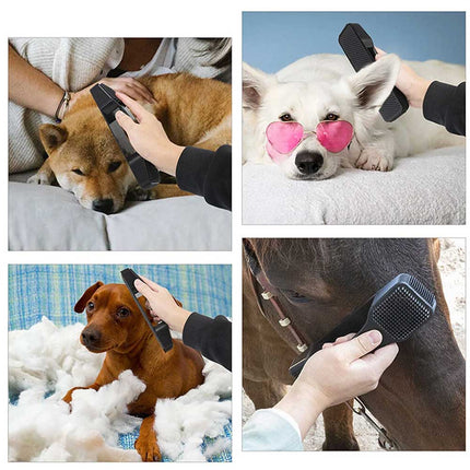 Horses Grooming Brush Pet Dogs Cats Deshedding Tool for Removing Tangled Hair