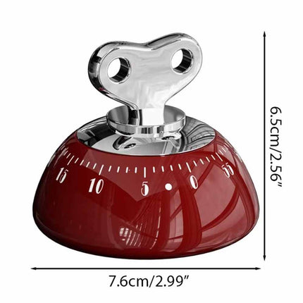 Mechanical Kitchen Timer, Manual Magnetic 60 Minute Countdown Timer