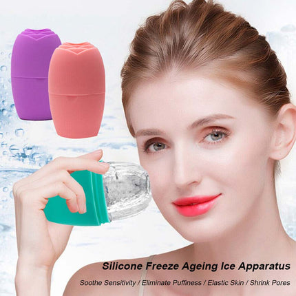 Ice Facial Cube Massager Ice Rollers to Depuff Lifting Contour Roller Face Care