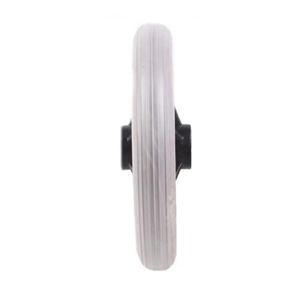 2Pcs 7 Inch Solid Caster Wheels Heavy Duty Replacement Front Wheels for Wheelchair