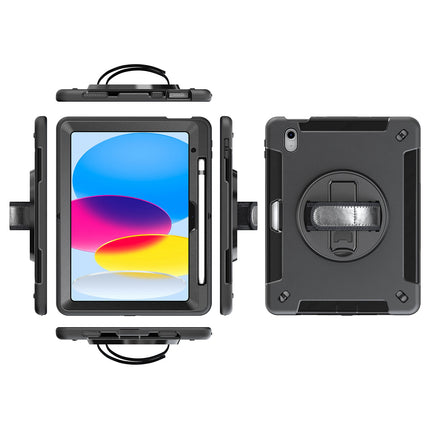 Rugged Shockproof Outdoor Case for 2025 iPad Air 11 M3 Built-in Pencil Slot