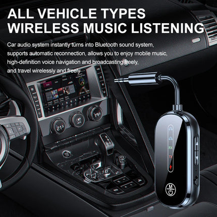 Airplane Wireless Bluetooth Transmitter Audio Adapter for AirPods & Headphones