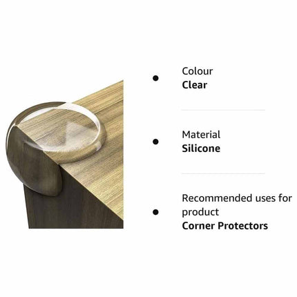 8PCS Baby Safety Corner Cushions, Table Edge & Corner Protector Bumper Guards