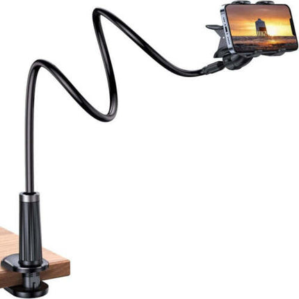 UGREEN Phone Holder for Bed Flexible Clamp Overhead Long Arm Clip 4-7.2'' Phones