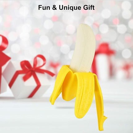 2 Pack Peeled Banana Squishy Toy Slow Rising Simulation Stress Relief Play