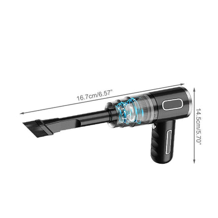 120W Cordless Handheld Vacuum Cleaner Kit Small Mini Portable Car Auto Home Wireless