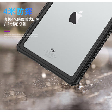 Rugged Heavy-Duty Protective Case for iPad 7/8/9 10.2 Inch, Waterproof & Shockproof Drop-Proof Cover