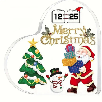 Christmas Ornament Heart Shaped Acrylic Gift Ornaments Furniture for display