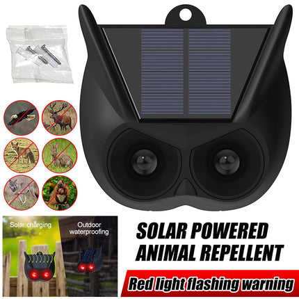 Solar Garden Deterrent Repeller Animal Bird Cat Scarer Pest Fox Dog