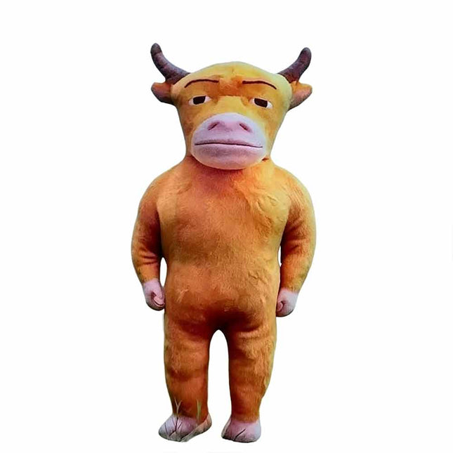 35cm Soft Cow Plush Toy, Recordable Stuffed Animal Doll for Home Decoration & Gift