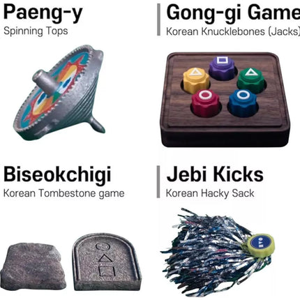 ONE SET Squid Game Season 2 Gonggi Gong-gi 공기 Toy Korean Jack Stones Game NEW VIRAL GAME