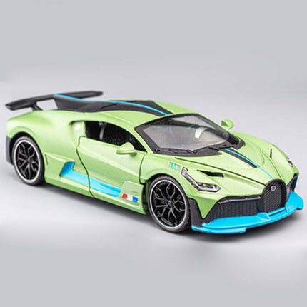 1:32 Alloy Sports Car Diecast Model, Stylish Racing Toy Car