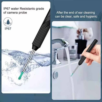 Wireless Ear Wax Remover Camera HD Ear Endoscope Spoon Pick Cleaning Tools Kit
