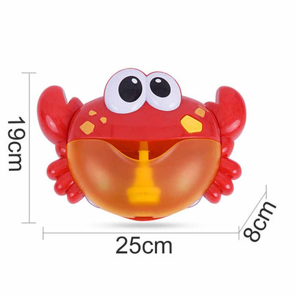 Crab Bubble Machine Musical Shower Fun Baby Toy Bath Bubble Maker