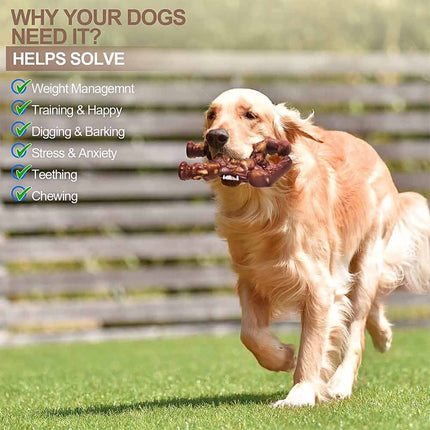 6.7 Inch Ultra Tough Indestructible Chew Toy for Aggressive Chewing Dogs