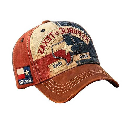 Lone Star Legacy Outdoor Sun Protection Embroidered Baseball Cap