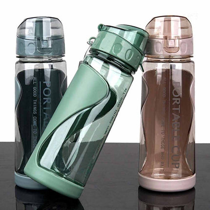 Unisex Portable Sports Water Bottle BPA Free Leakproof Gym Bottle Drink Mugs