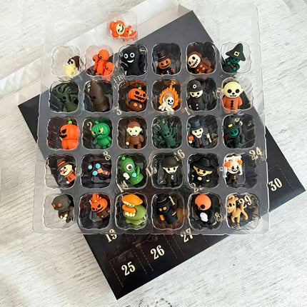 Halloween Countdown Advent Calendar, 31 Days Fright Themed Surprise Gift Box