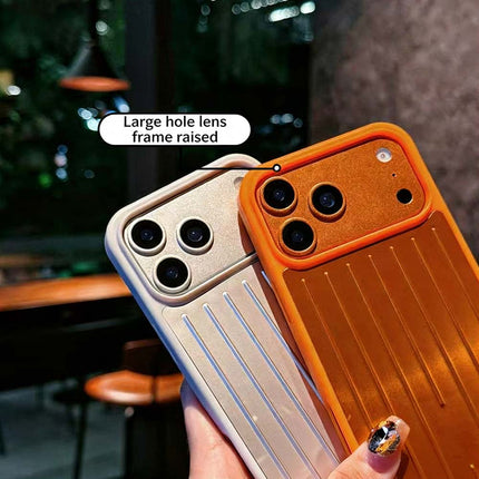New Orange Aluminum Metal Case For iPhone 17 Shockproof Protective Cover