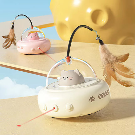 Automatic Cat Toys Interactive Smart Teasing Pet LED Laser Indoor Cat Toy