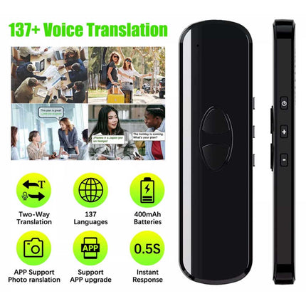 Smart Translator Text Reading Pen 137+ Voice Language Two-Way Translation Device