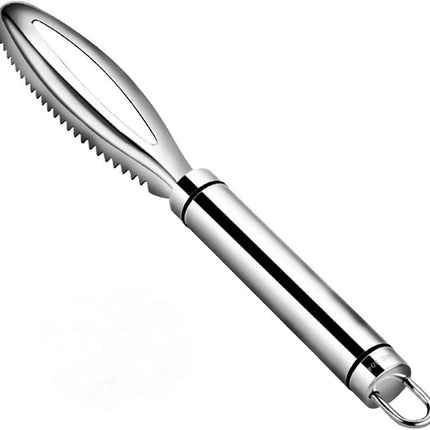 Multifunctional Kitchen Fish Scaling Tool – 304 Stainless Steel Fish Scaler