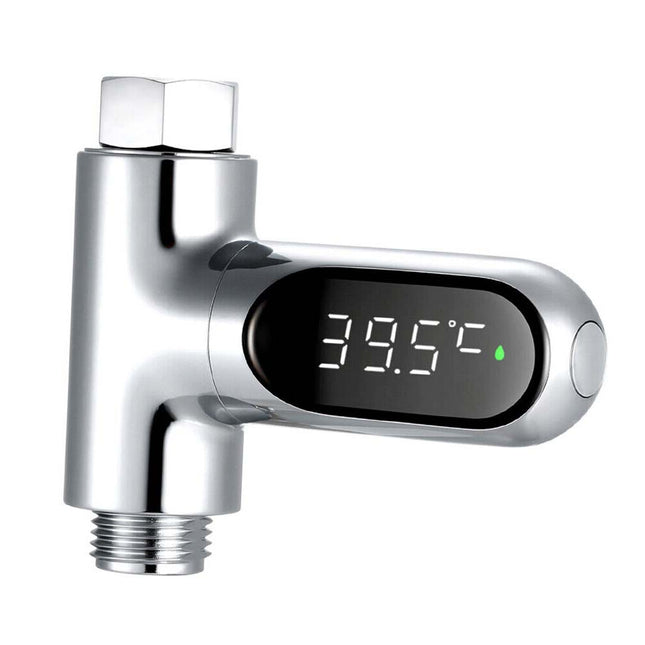 Digital Shower Thermometer Kitchen Bath Water ℃/℉ Selection Temperature Monitor