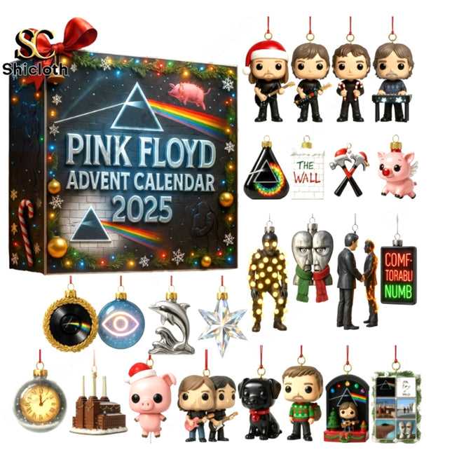 2025 60th Anniversary 24-Day Christmas Advent Calendar - Pendant & Toy Countdown Xmas Gift 2D