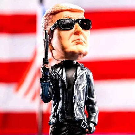 7"Donald Trump Bobblehead The Trumpinator Maga Patriot Collectable US Figure