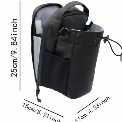 Magnetic Water Bottle Holder Crossbody Sling Bag Gym Outdoor Storage Pouch for Phone Keys