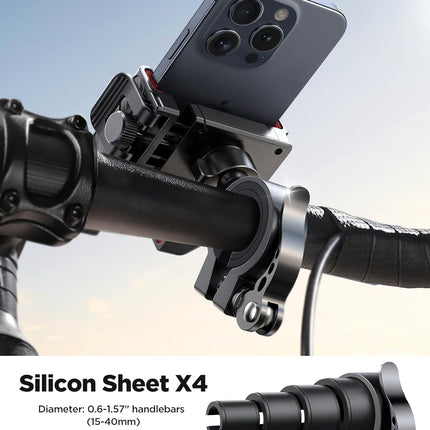 JOYROOM Bike Handlebar Phone Mount Holder for iPhone Samsung 4.7-7"