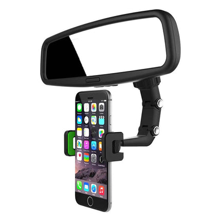 Universal Car Rearview Mirror 360°Phone Holder Mount Cradle forMobile PhonesGPS