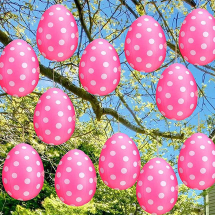 1x RandomColor  Inflatable Easter Egg & Pump Easter Inflatables Outdoor Decor